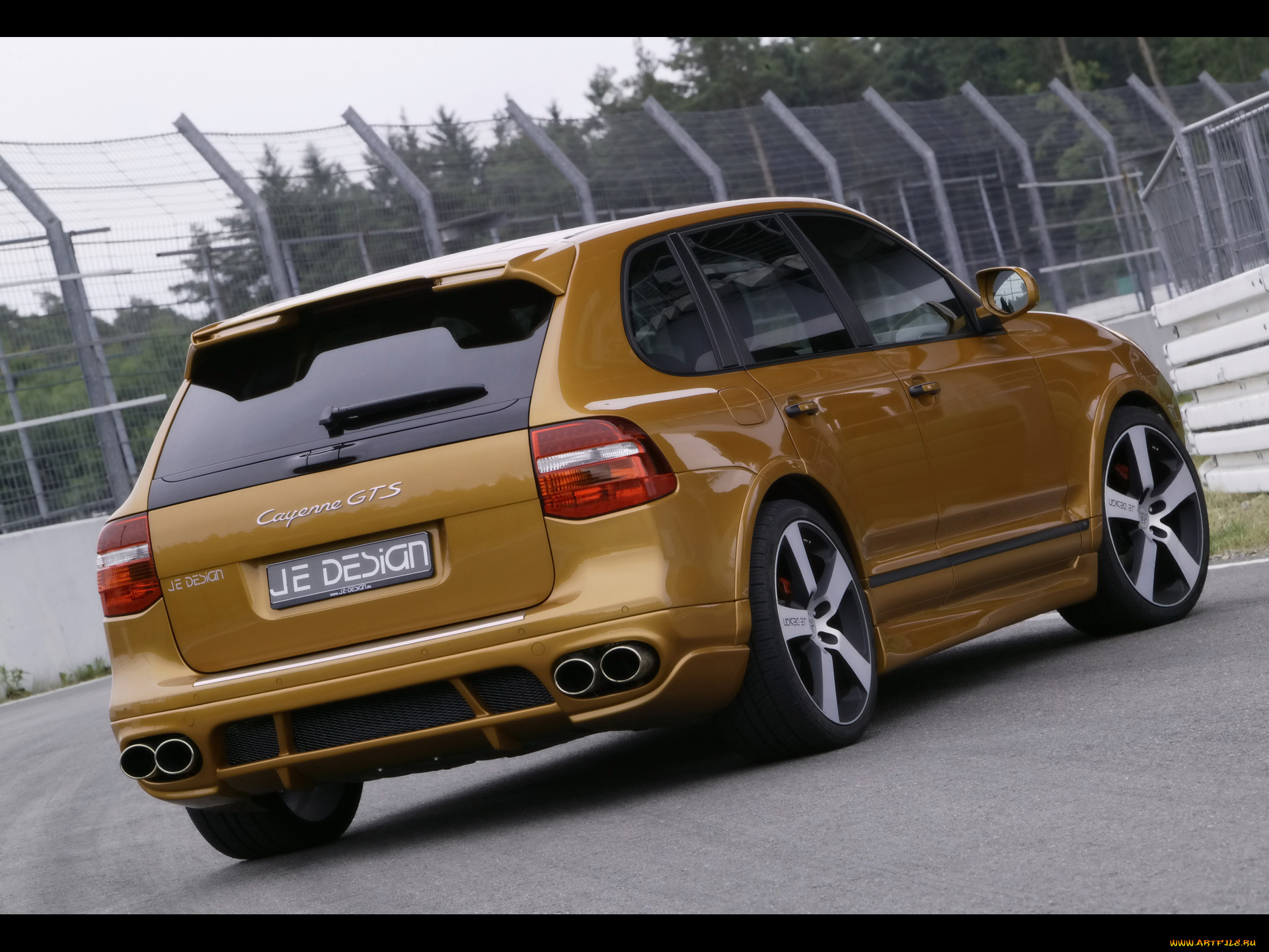2009, je, design, porsche, cayenne, gts, 